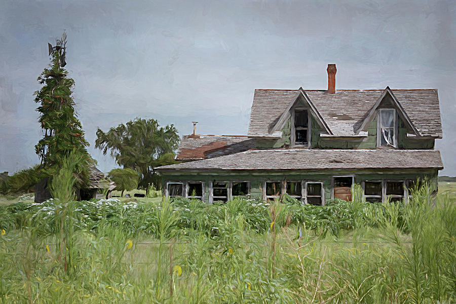 Abandoned In The Plains Photograph