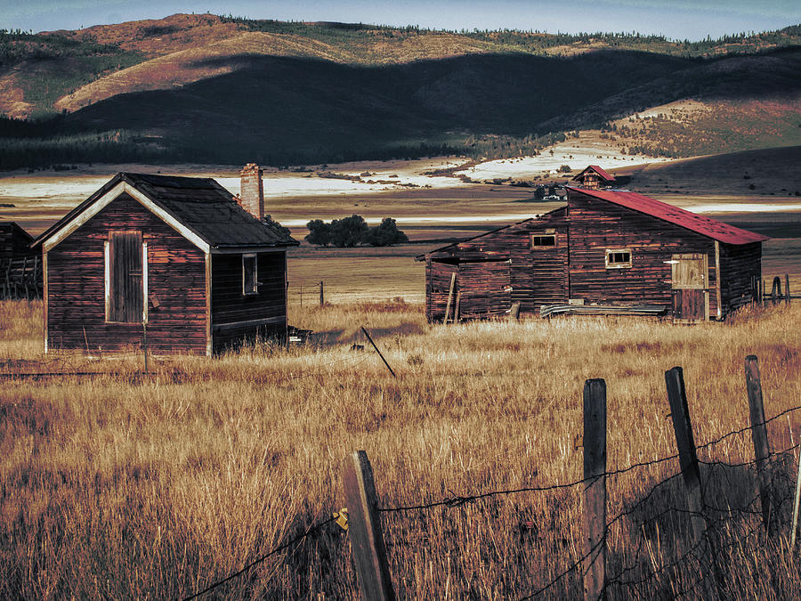 Abandoned Montana #3 Photograph by David Heilman