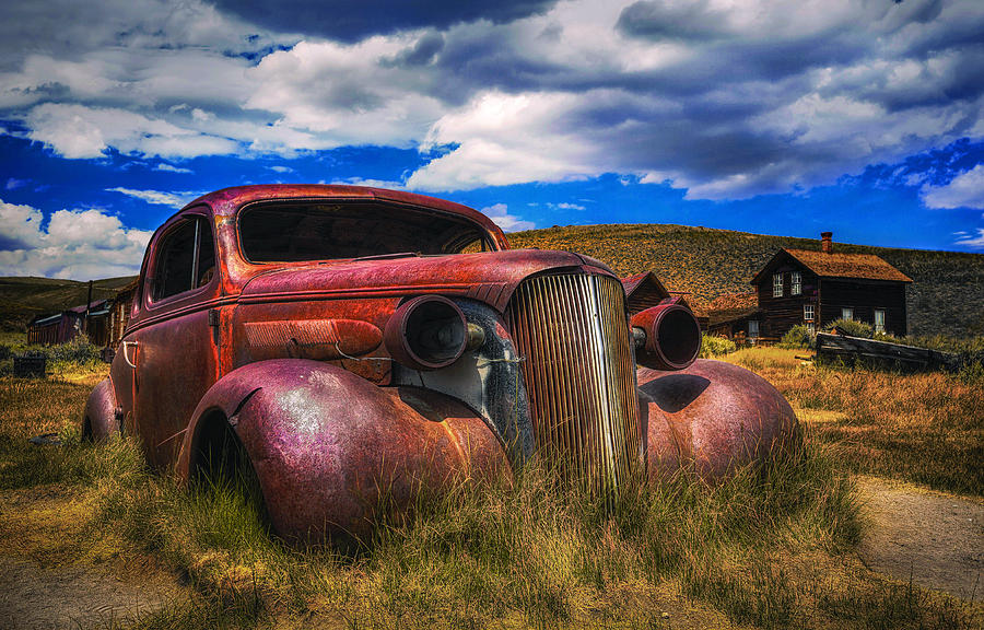 Abandoned Old Chevy in Bodie Ghost Town Photograph by Jerome Obille ...