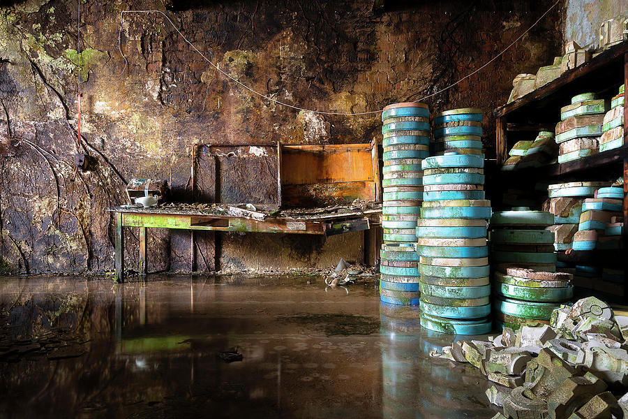 Abandoned Pottery Factory Photograph by Roman Robroek
