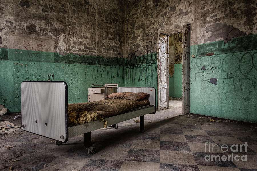 Abandoned Room In Hospital, Mombello Photograph by Mirco Volpi