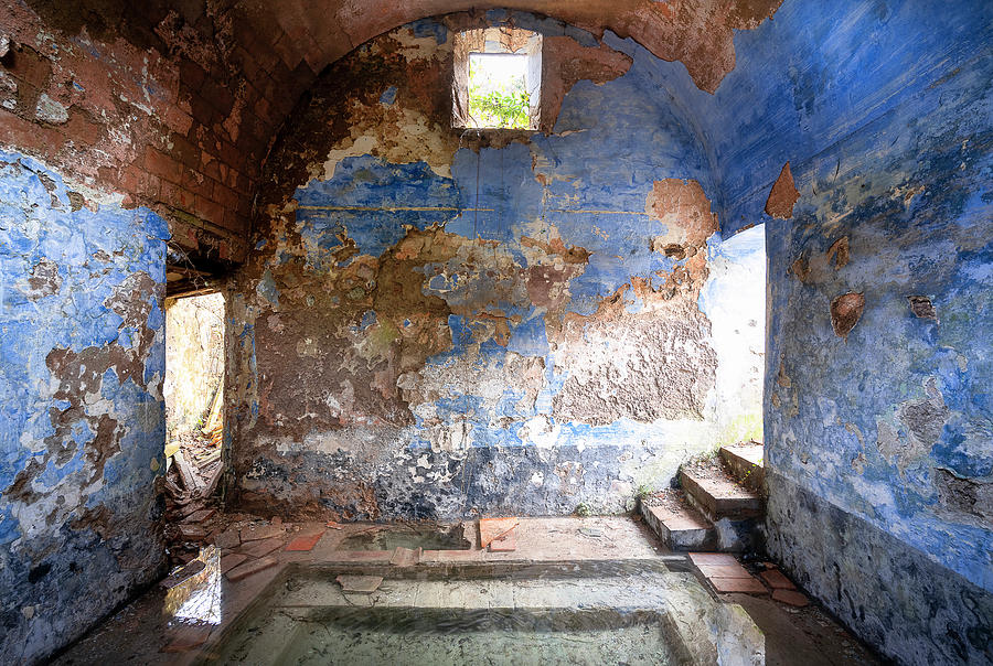 Abandoned Spa with Water Photograph by Roman Robroek