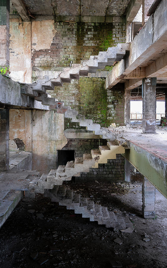 Abandoned Stairs of Escher Photograph by Roman Robroek