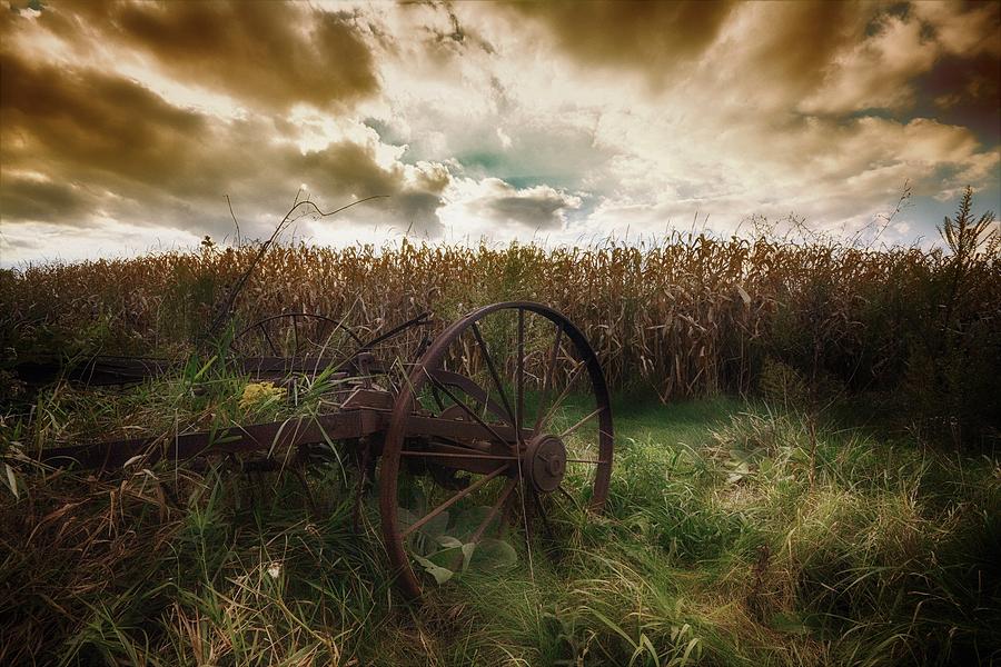 Abandoned Tiller Photograph by Karl Anderson