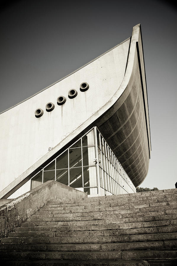 Abandoned Vilnius Sport Hall Photograph by Itchysan Abandoned Vilnius Sport Hall Photograph by Itchysan