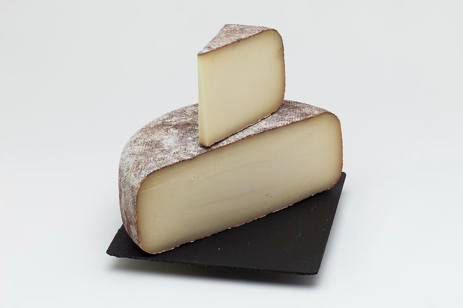 Abbaye De Belloc Cheese From The Pyrenees Photograph by Jean-marc Blache
