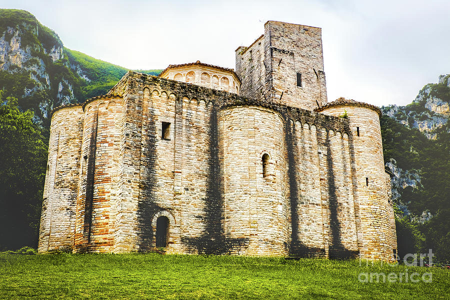 Abbey Of San Vittore In Genga Marche Italy Photograph By Luca Lorenzelli