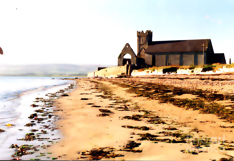 Abbeyside Church on the Strand Painting by Keith Thompson