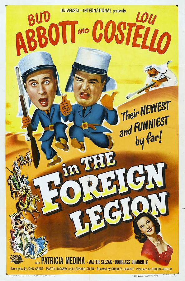 Abbott And Costello In The Foreign Legion -1950-. Photograph by Album