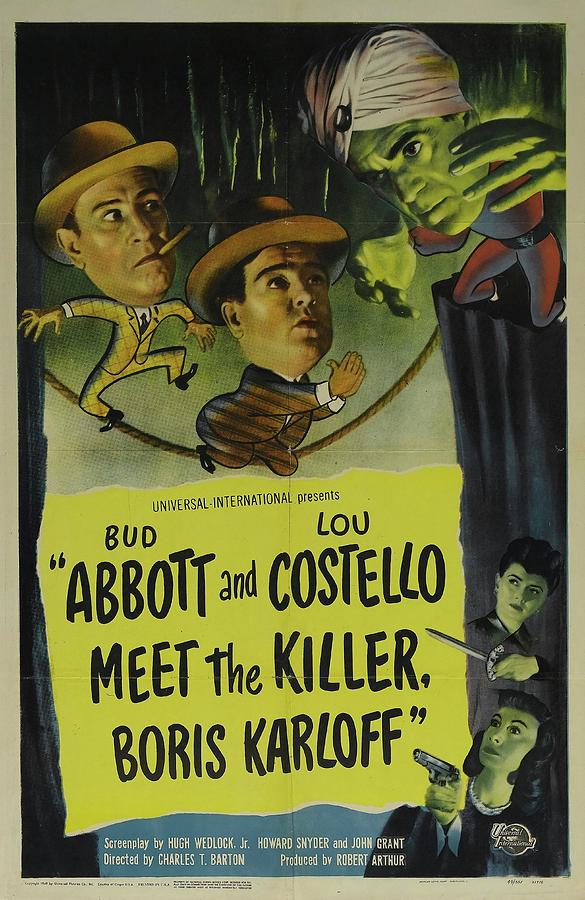 Abbott And Costello Meet The Killer, Boris Karloff -1949-. Photograph by Album