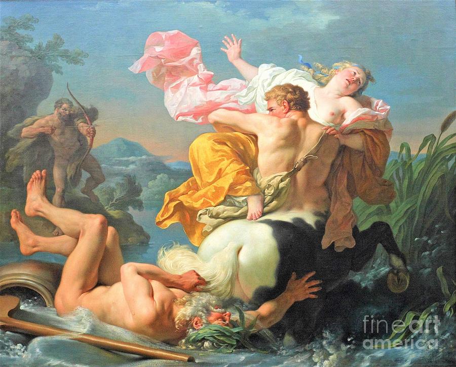 Greek Painting - Abduction of Deianeira by Thea Recuerdo