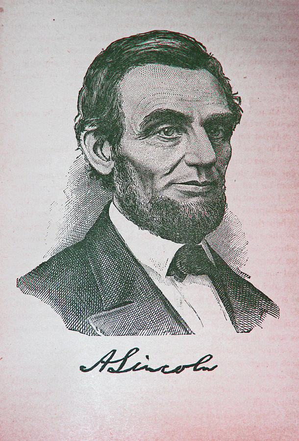 Abe Lincoln  1853 Restore Digital Art by Tom Janca