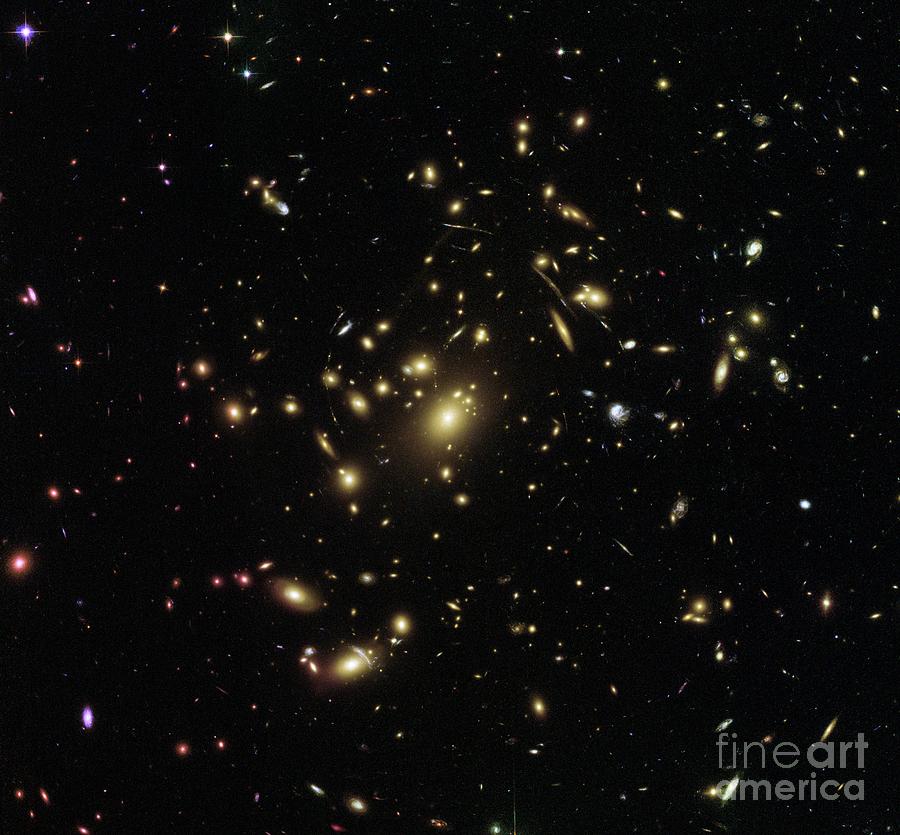 Abell 2537 Galaxy Cluster Photograph by Esa/hubble/nasa/science Photo Library
