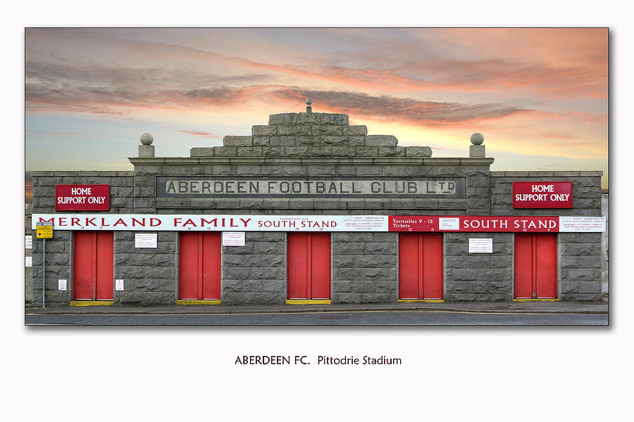 Aberdeen FC Pittodrie Stadium Photograph by Veli Bariskan