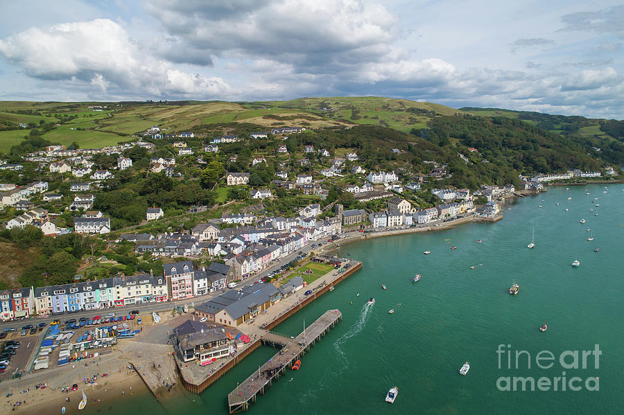 Caa Photograph - Aberdyfi From The Air by Keith Morris Caa Photograph - Aberdyfi From The Air by Keith Morris