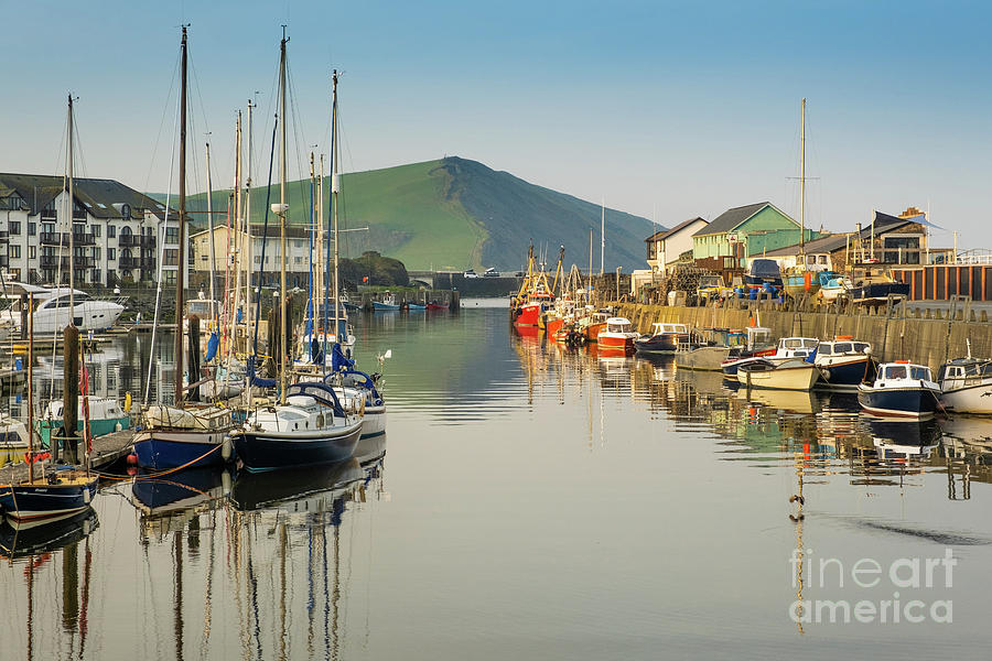 Europe Photograph - Aberystwyth Marina At Daybreak by Keith Morris Europe Photograph - Aberystwyth Marina At Daybreak by Keith Morris