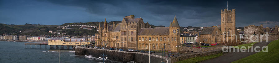 Aberystwyth Photograph - Aberystwyth Seafront Panorama by Keith Morris Aberystwyth Photograph - Aberystwyth Seafront Panorama by Keith Morris