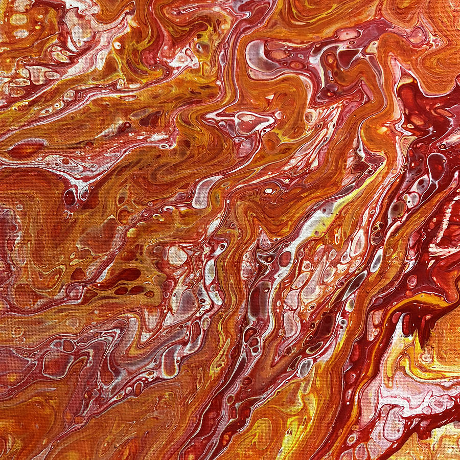 Ablaze With Color Painting by Teresa Wilson