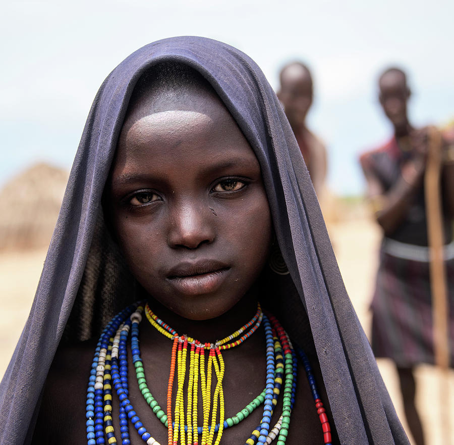 Abore Tribal Girl Photograph by Rod Waddington - Fine Art America