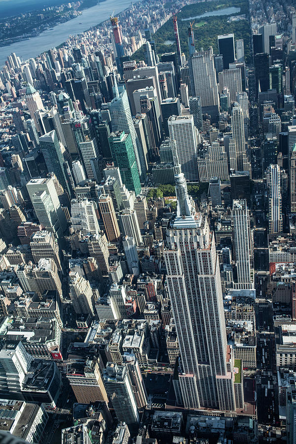 Above New York City Photograph by Shane Morris | Fine Art America