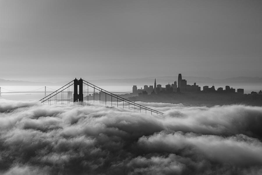 City Photograph - Above The Clouds by Yun Mao