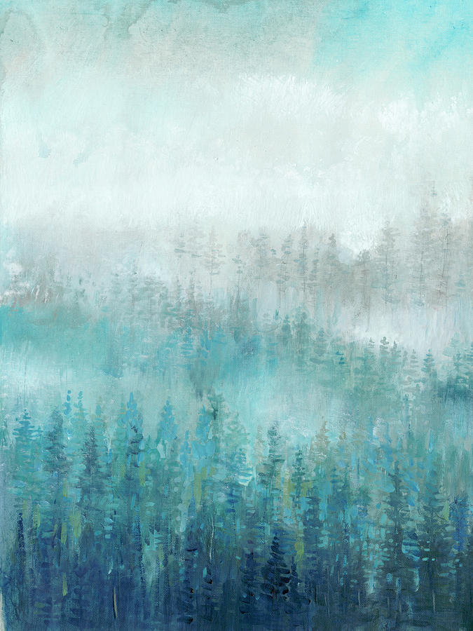 Landscape Painting - Above The Mist I by Tim Otoole
