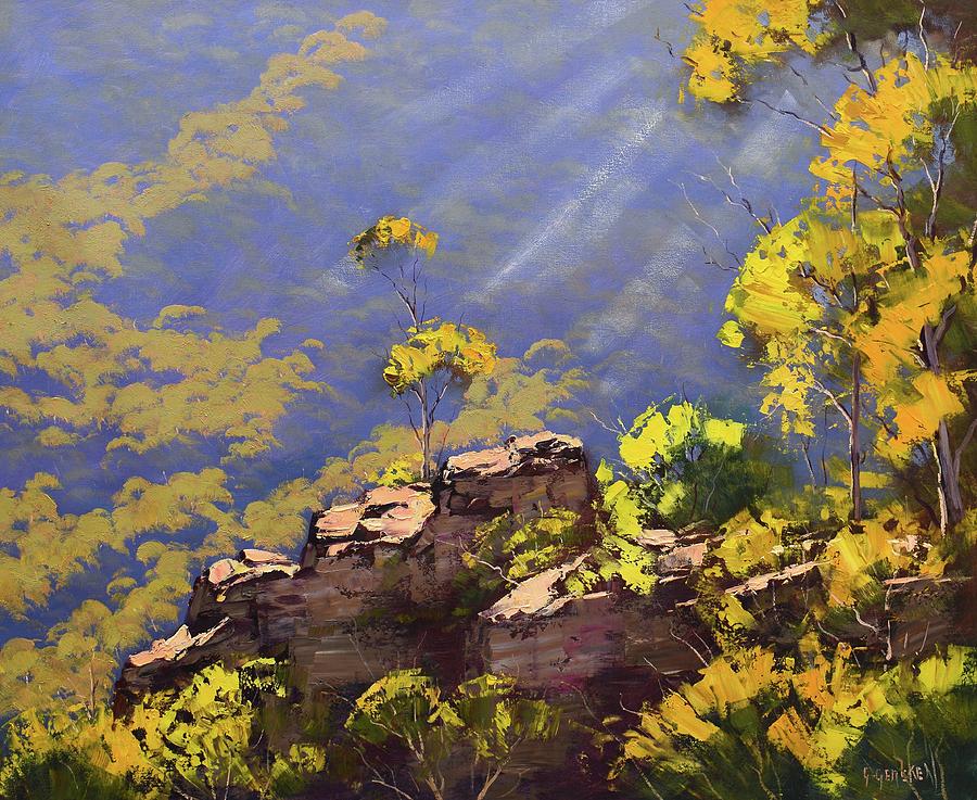 Above The Valley Painting