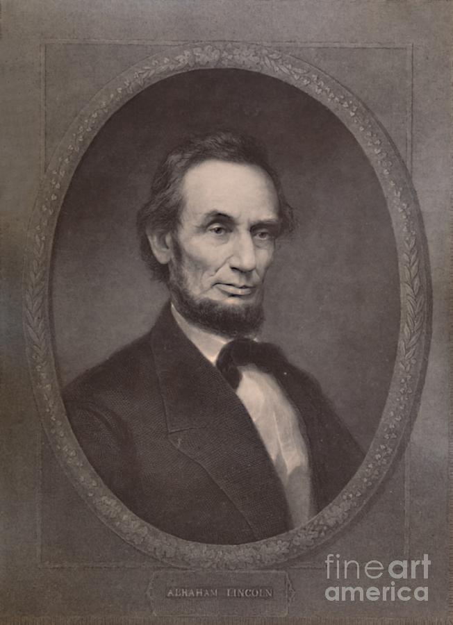 Abraham Lincoln 16th President Drawing by Print Collector