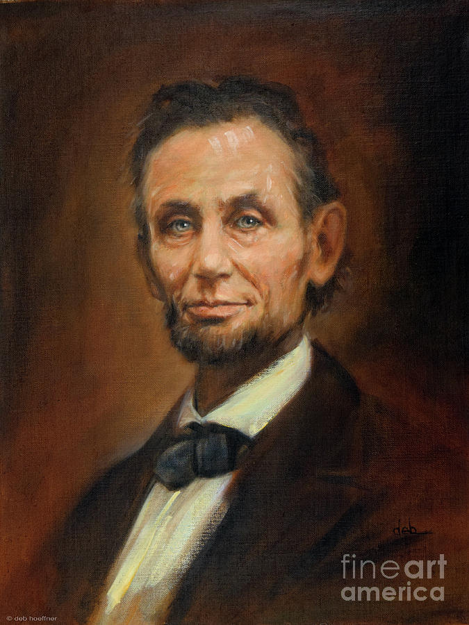 Abraham Lincoln Painting - Abraham Lincoln by Deb Hoeffner