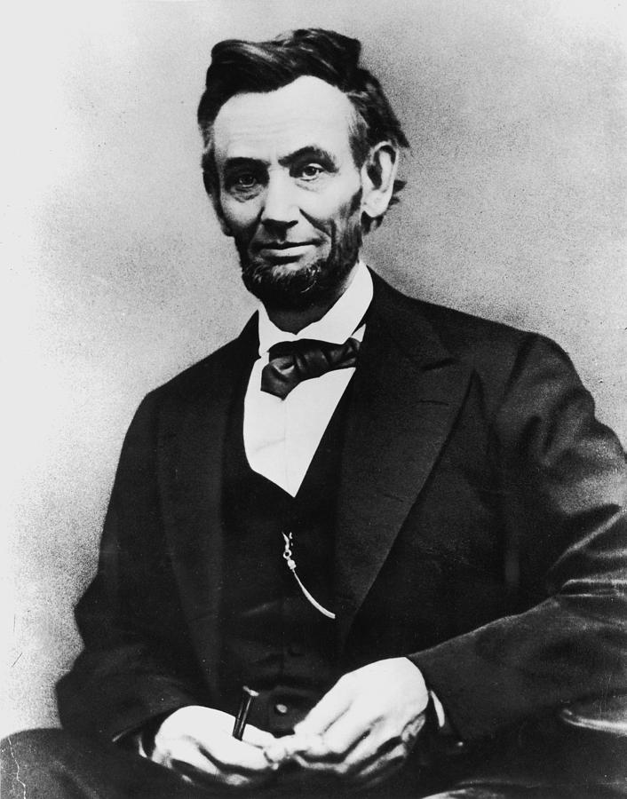 Abraham Lincoln Portrait Photograph by Alexander Gardner