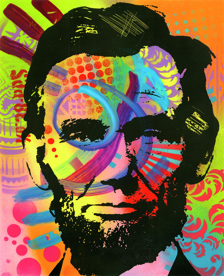 Abraham Lincoln Mixed Media - Abraham Lincoln Yeah Bro by Dean Russo- Exclusive