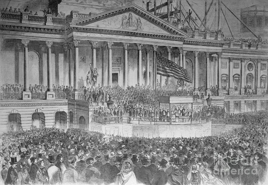 Abraham Lincolns Inauguration Photograph by Bettmann