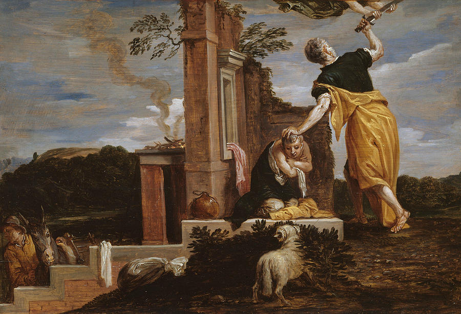 Abrahams Sacrifice of Isaac Painting by David Teniers the Younger