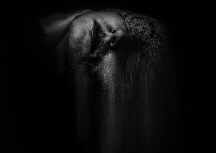 Black And White Photograph - Abscission by Marjan Mashhadi