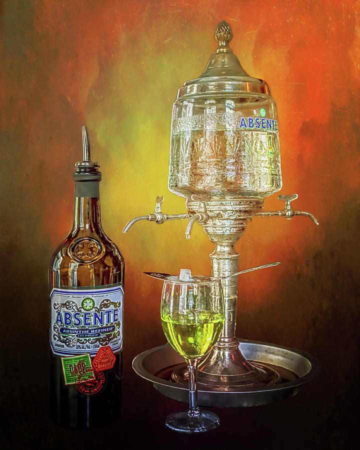 Absinthe Photograph by Susan Rissi Tregoning