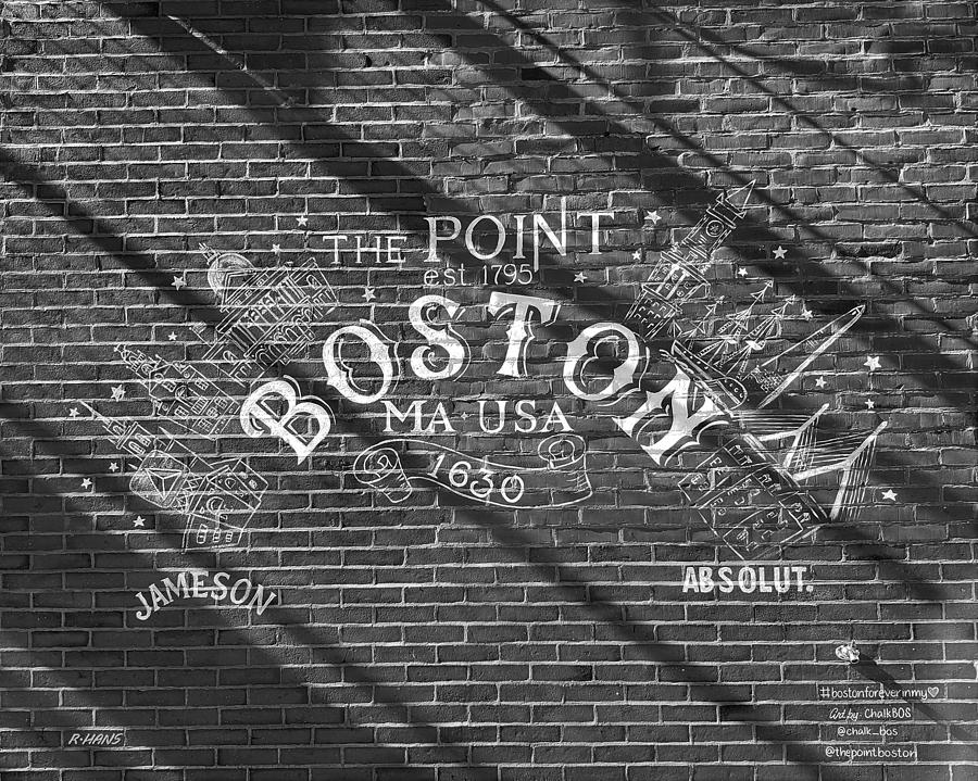 ABSOLUT BOSTON in BLACK AND WHITE Photograph by Rob Hans