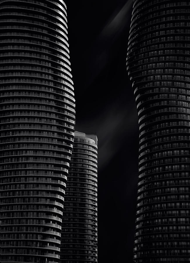 Architecture Photograph - Absolute Towers by Roland Shainidze
