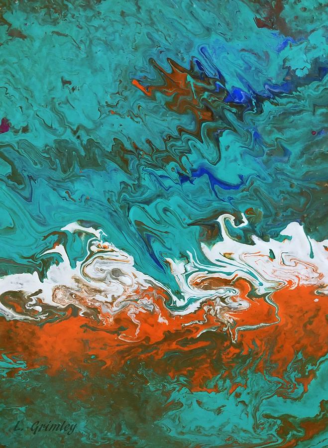 Abstract 21 Painting by Lessandra Grimley