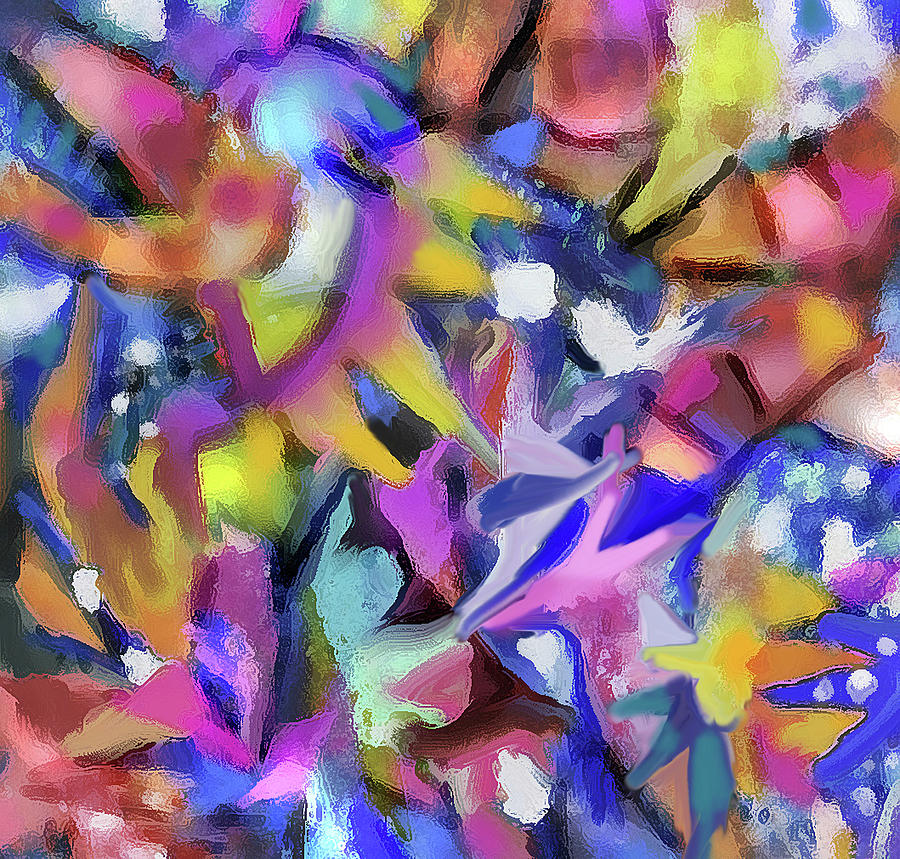 Abstract 422 - detail by Jean Batzell Fitzgerald Abstract 422 - detail by Jean Batzell Fitzgerald