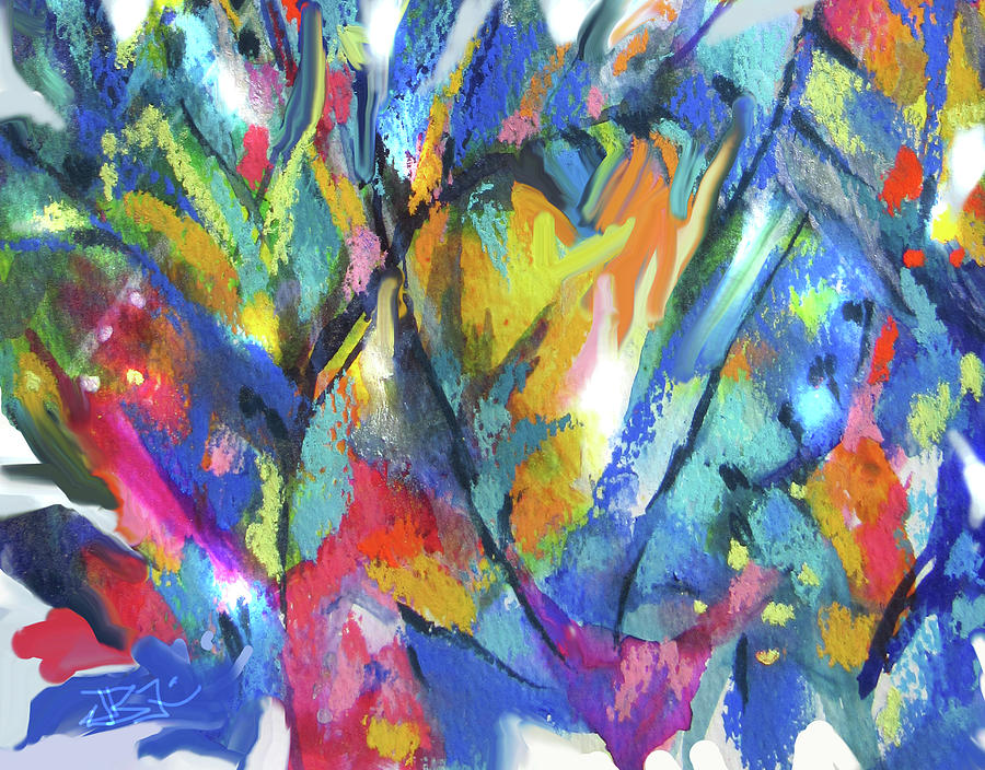 Abstract 510-Detail by Jean Batzell Fitzgerald Abstract 510-Detail by Jean Batzell Fitzgerald