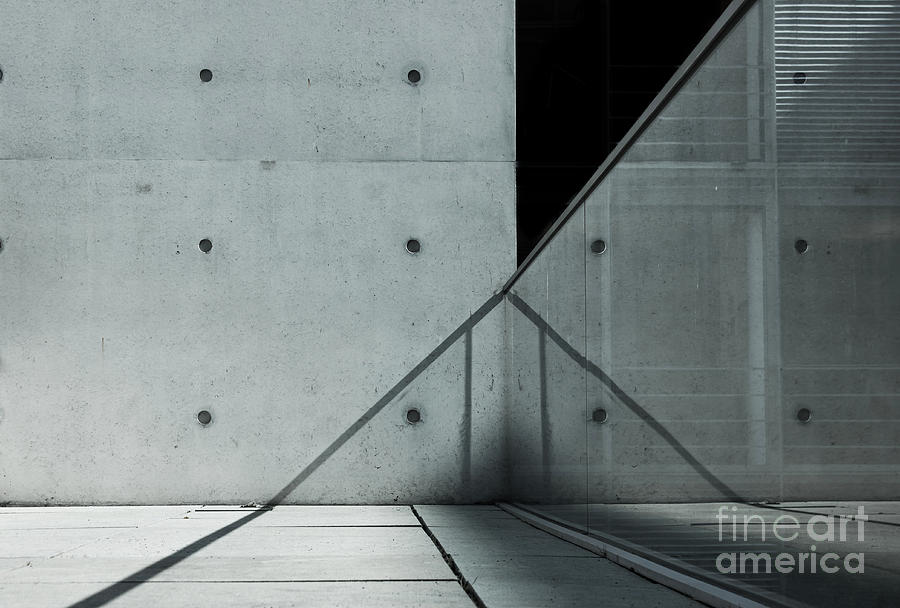 Steel Photograph - Abstract Architecture by Stockfotoart Steel Photograph - Abstract Architecture by Stockfotoart