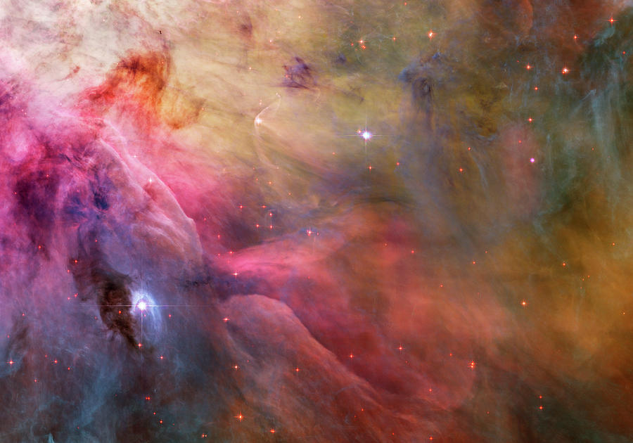 Vintage Digital Art - Abstract Art Found In The Orion Nebula by Print Collection