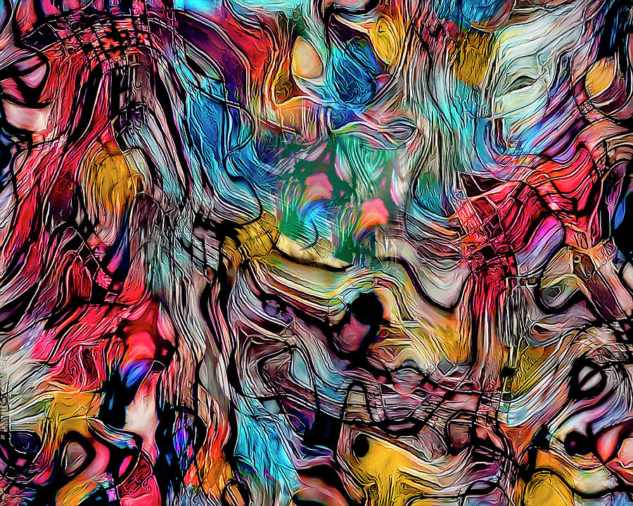 Abstract Artwork 090919g by Carlos Diaz Abstract Artwork 090919g by Carlos Diaz