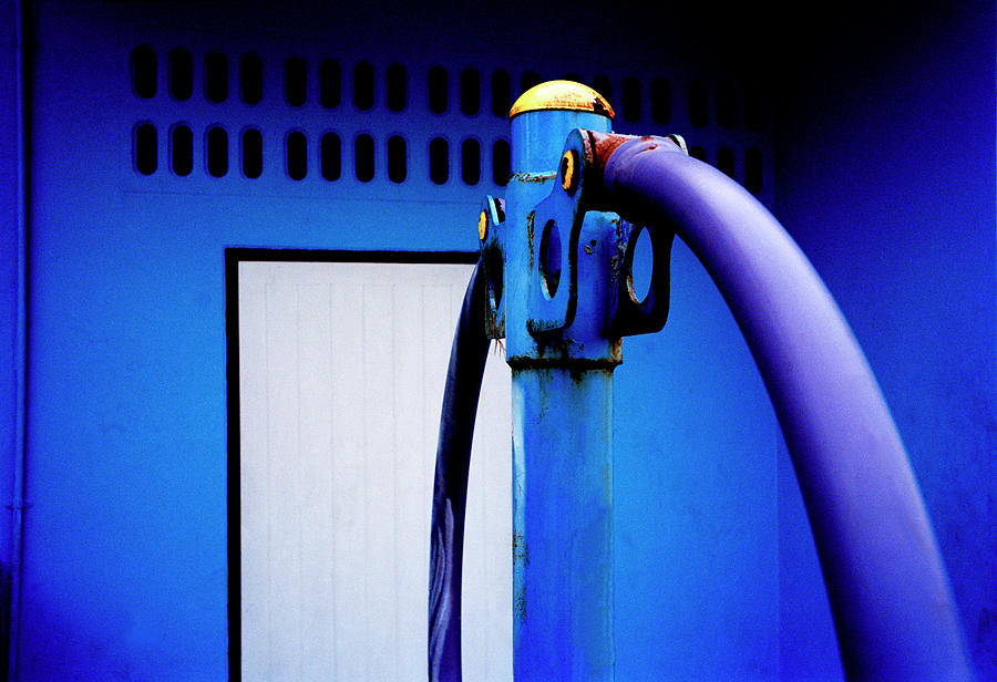 Abstract Blue Photograph by Shaun Higson