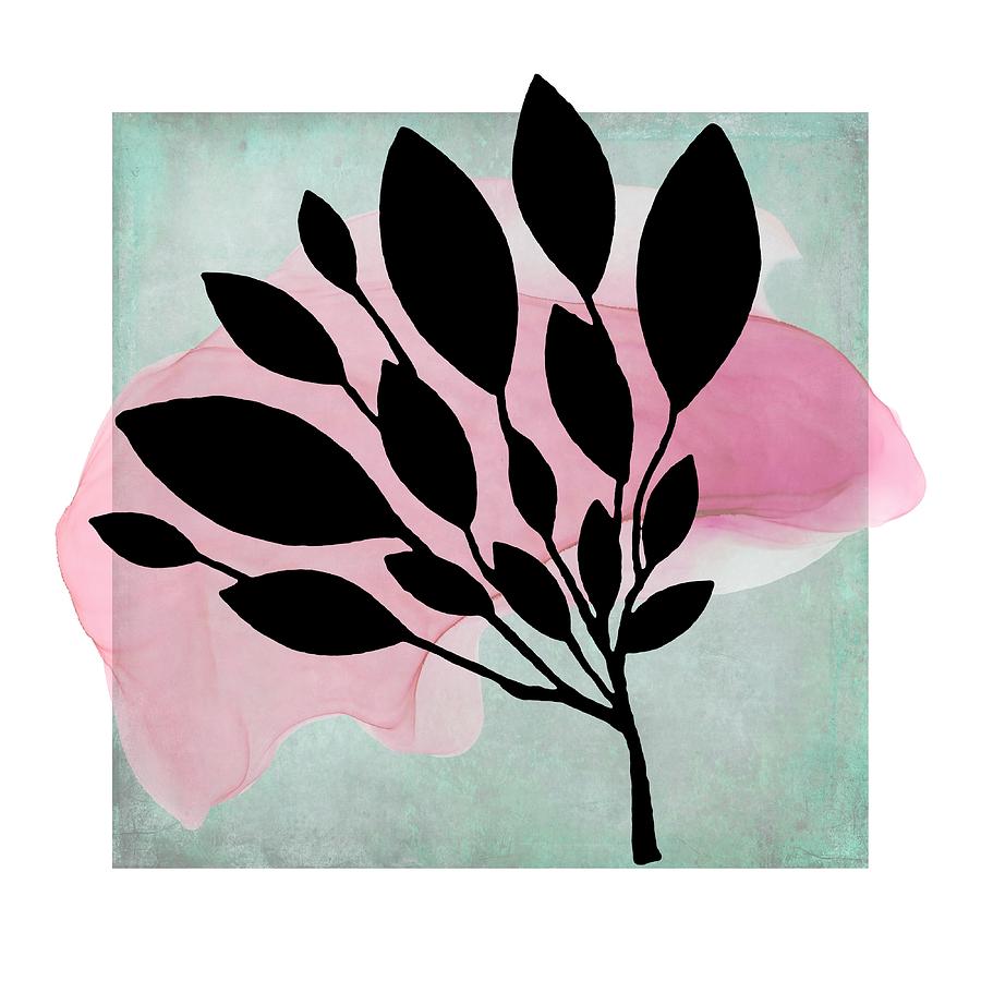 Abstract Botanical Pink Splash by Patricia Strand Abstract Botanical Pink Splash by Patricia Strand