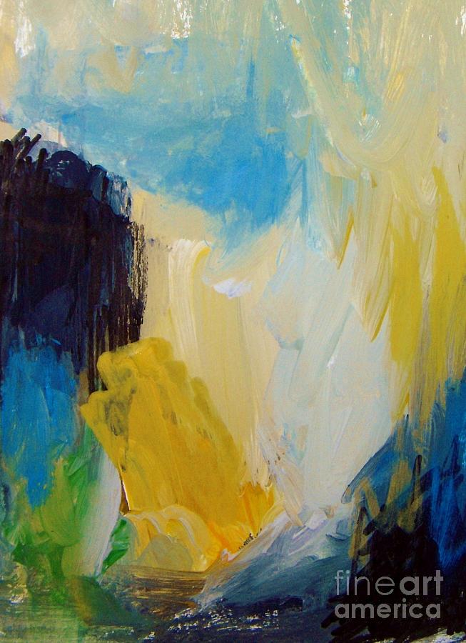 Abstract Painting - Abstract - Brush Stroke By Vesna Antic by Vesna Antic Abstract Painting - Abstract - Brush Stroke By Vesna Antic by Vesna Antic