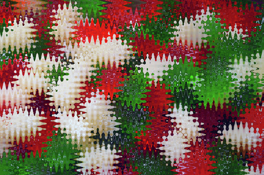Abstract Candy Gummy Bears Holiday Colors 04 Photograph by Thomas Woolworth