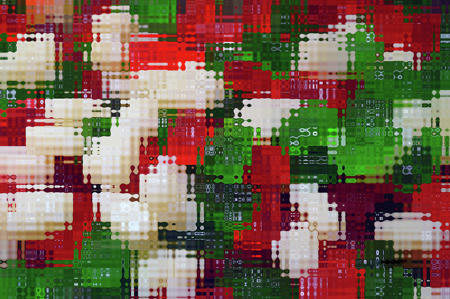 Abstract Candy Gummy Bears Holiday Colors 05 Photograph by Thomas Woolworth
