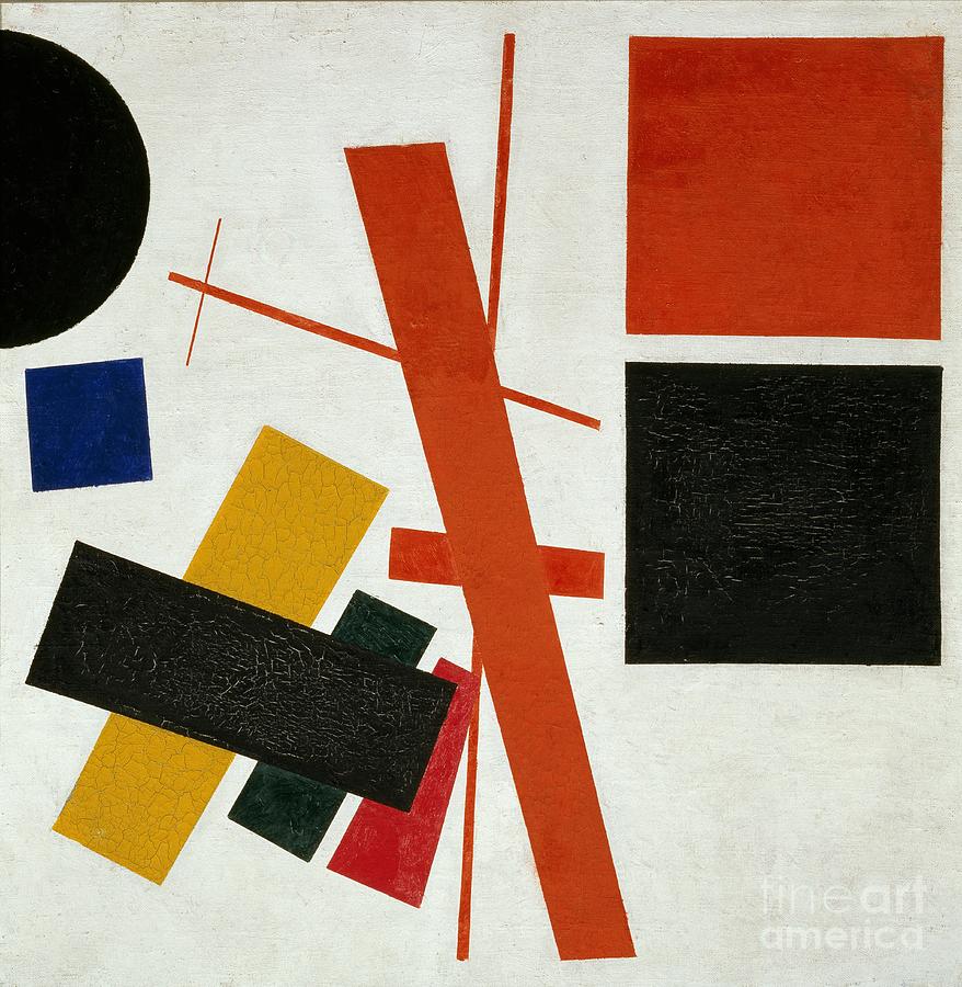 Abstract composition by Kazimir Malevich Abstract composition by Kazimir Malevich
