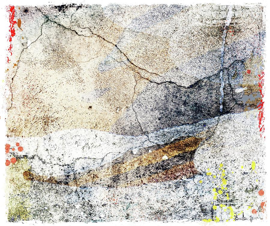 Abstract cracked wall Digital Art by Rudy Bagozzi - Fine Art America